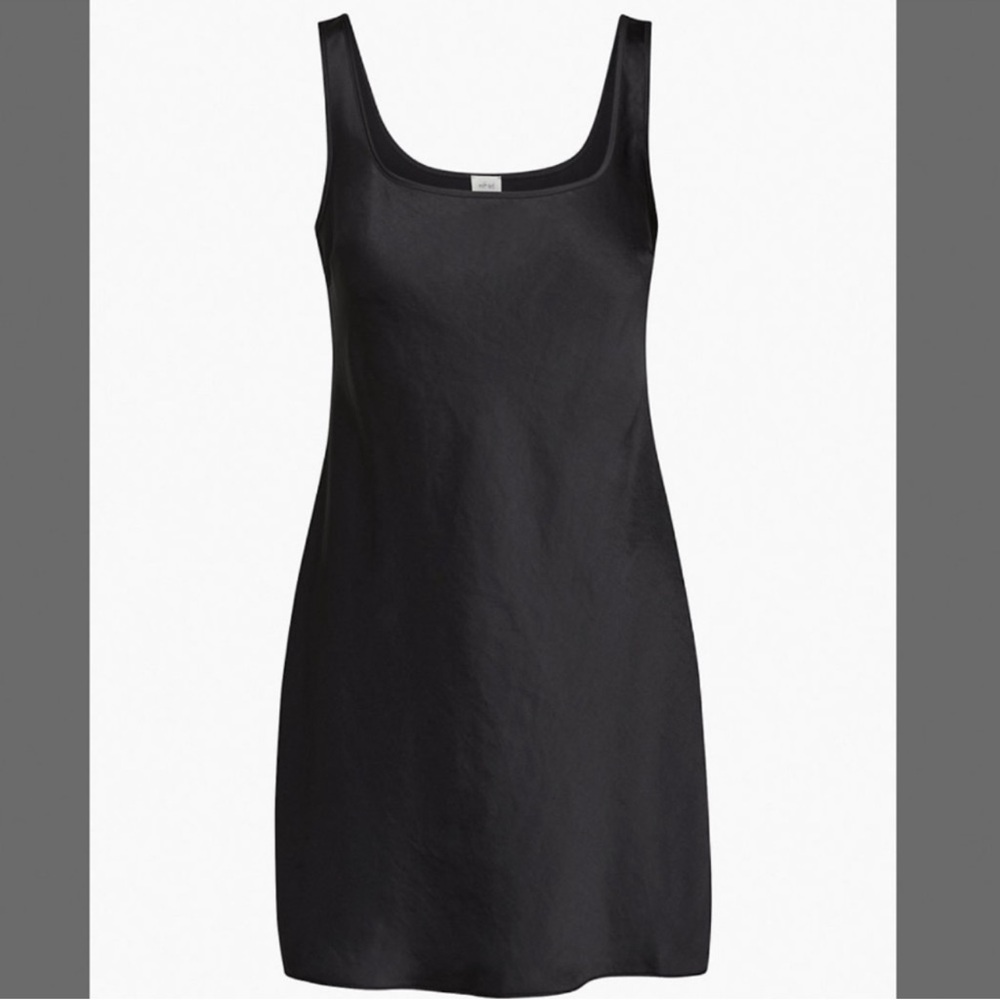 Aritzia Slip Dress (black)